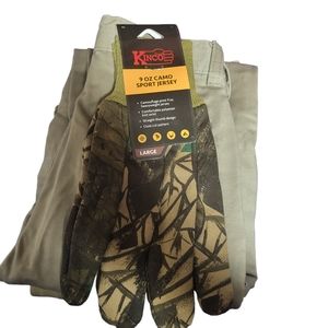 Kinco Sport Jersey Camo Gloves